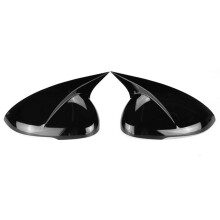 M Style Car Glossy Black Rearview Mirror Cover Trim Frame Side Mirror Caps for K5 Optima 2020 2021 2022