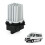2X A/C Heater Blower Motor Resistor 2048707710 for  Sprinter/  U1 6