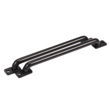 2 Piezas de Longitud de Cuerpo de Metal con Pasamanos para 1/10 RC Crawler -4 TRX4 Axial SCX10 90046 D90 D110, 75 Mm