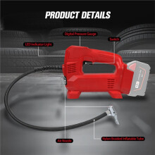 Tire Inflator Air Compressor 150PSI Cordless with Digital Gauge for 18V Battery
