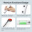 Insect Sting and Bite Relief, Bug Bite Relief with Heat Mosquito Itch Relief, Rechargeable Bug Bite Sucker 4