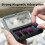 Medium Magnetic Dustproof Lens Case Wide Macro Filter Organizer for DJI Osmo Pocket 3 2