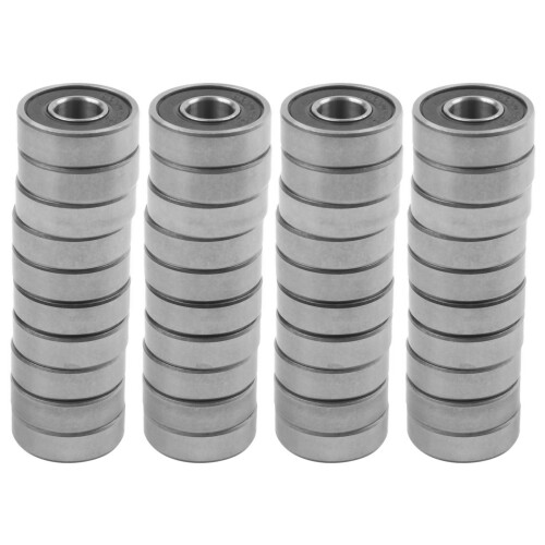 40Pcs 6000RS Shielded Deep  Radial  Bearings 10mmx26mmx8mm