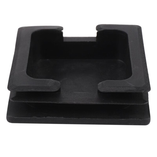 75mm x 75mm Plastic Square Caps Tube Pipe Inserts End Blanking 10 Pcs