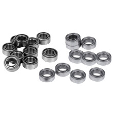 20Pcs Miniature Sealed Metal Shielded Metric Radial  Bearing, 10Pcs 5X10X4MM & 10Pcs 5X9X3Mm