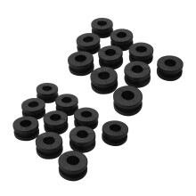 20 Piece Rubber Grommets Motorcycle Fairings for  Cbr 954 929 600 1000  Gsxr   Zx-6R