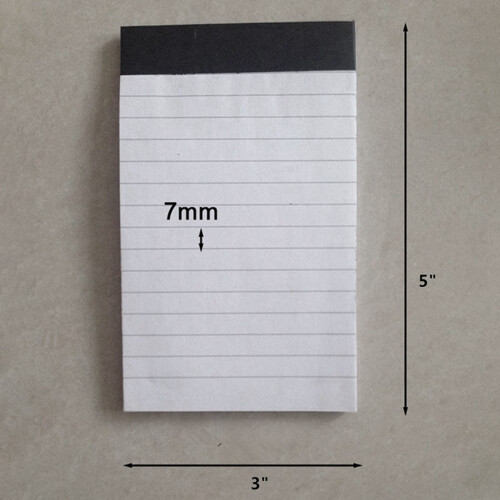 20 Pcs Handwriting  Notebook  Pocket Notebook Refill A7 Memo Book Refill with 30 Sheets Lined Office Supplies 2