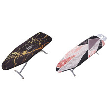 2pc 140x49CM Fabric Marbling Ironing Board Cover Protective Press Iron Folding 1 & 4