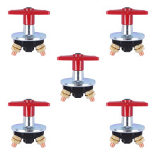 5X 1500 Amp Aislador de Batería de Llave Fija Interruptor de Corte de Apagado 12V / 24V