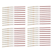 40Pcs 10cm Blanc étanche 5050 LED Bande LED Voiture de Bateau Caravane 12V