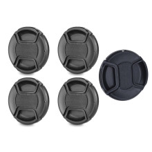 1x 67 mm Lens Cap Protective Cover & 4x 58mm Lens Cap with Lens Cap Leash Hole Bundle for DSLR   (58mm)