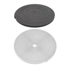 5 Meters GT2 Timing Belt Width 6mm for RepRap Mendel Rostock Prusa GT2-6mm Belt & Pu with Steel Core Gt2 Belt 2Gt Timing