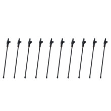 10-Pkg Strong Black Carbon Fiber Cello Endpin 3/4 & 4/4 Cello Parts