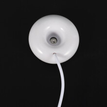 2X Humidificateur usb en forme de Donuts blanc pour le bureau humidificateur Purificateur d'air blanc
