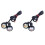 4 Pcs 12V 23Mm Dual Color Switchback 4014 12 Led Drl  Eye Daytime Light 1