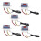 5X 220V Digital LED Temperature Controller 10A Thermostat Control  Probe New 1