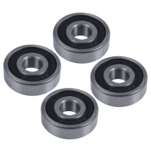 6200RS Shielded Single Row Deep Bearing 10mm x 30mm x 9mm 4 Pieces