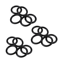 15 Pieces 35mm x 5mm Rubber O Ring Oil Seal Sealing Washer Black