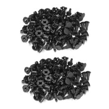 100X StoßStangenkotflüGel Niet Push Clips Retainer für Endeavour Outlander