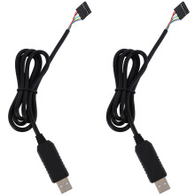 2X 6Pin Ftdi Ft232Rl Ft232 Module for USB to Ttl Uart Serial Wire Adapter Rs232 Download Cable Module