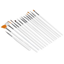 Lebensmittelechtes Tortendekorationspinsel-Set, 15-teilig