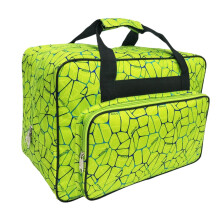 Nailonista valmistettu ompelukoneen kantolaukku 46x23x32cm
