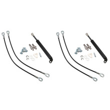 5X New Rear Gate Tailgate Strut Shock for Dmax 2012+ 2015+ Stainless Steel Gas Easy Slow Down for D-Max