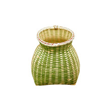 Sustainable Bamboos Rattan Basket Ideal for Fruit Flower-L