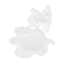 Silikone skildpaddeform til epoxystøbning – 2 stk.