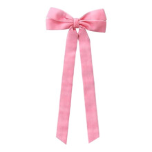 Fluwelen kerststrik van vintage lint, 26 cm