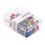 Kit de alfinetes de costura com cabeça perolada multicolorida (100 peças) 1