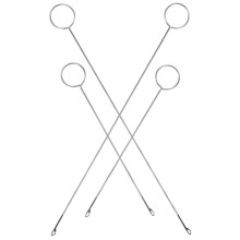Outil d'enfilage d'aiguilles, 4 pièces, 2 tailles