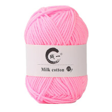 Laine à tricoter à la main 25 g, coton au lait, laine douce pour bébé, plusieurs couleurs, résistante et chaude – Pulls, écharpes, bonnets,
