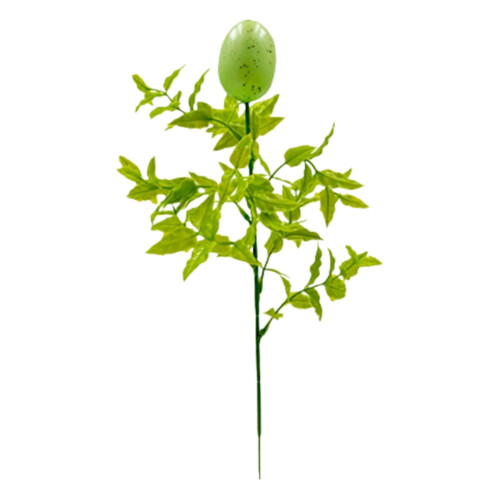 Enfeites de ovos de Páscoa com flores, folhagens e frutinhas, 34,8 cm (13,7 polegadas)