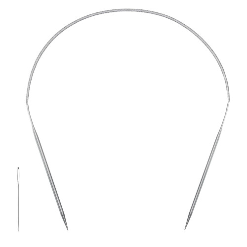 Rundpinde i rustfrit stål, 4 mm (16")