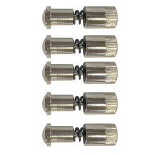 Abrazadera para prensatelas de máquina de coser, acero inoxidable, 5 piezas