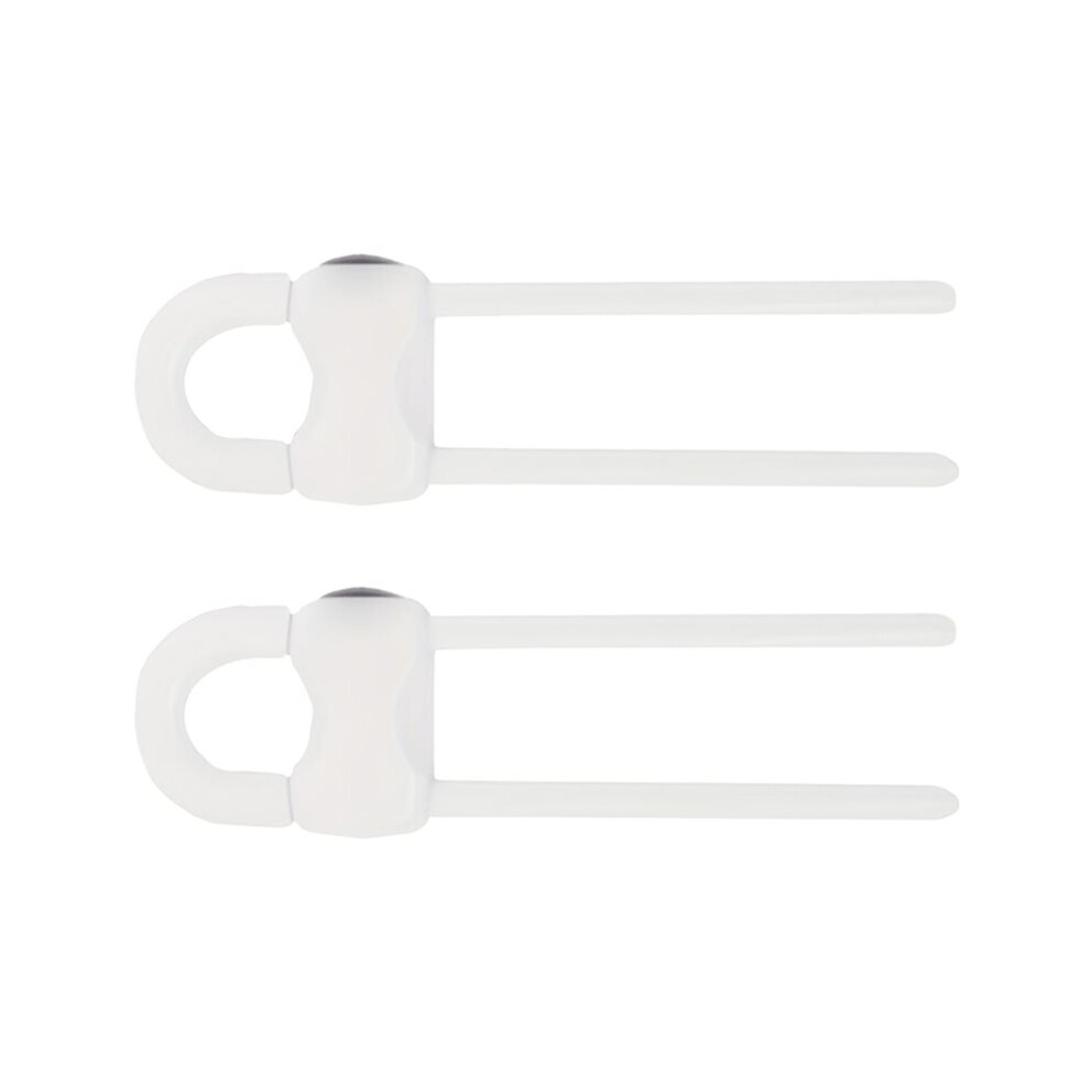 2PC Sliding Cabinet Child Safety Locks Baby Proofing Cabinet Lock Cupboard Latches for Kids  Closet Door Knobs Handles