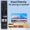 Replace RMC0155N Remote Control for  TV RMC0155N Remote Control 1
