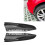 Car Rear Bumper Lip Diffuser for  A3 S3 8V Hatchback Version 2013-2016 Bumper Side Spoiler Air Vent Canard Splitter 2