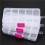 30pcs 10 Grid Electronic Component Parts Kits Plastic Storage Box Case 3
