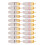 60 Pcs RCA Plug Audio Video Locking Cable Connector Gold Plated 2