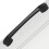 Kitchen Cabinet Door Aluminium Handle Matt Black Pull Furniture Handle Cupboards Handle Wardrobe Pull Handle 2Pcs 96mm 3