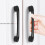 Kitchen Cabinet Door Aluminium Handle Matt Black Pull Furniture Handle Cupboards Handle Wardrobe Pull Handle 2Pcs 96mm 5