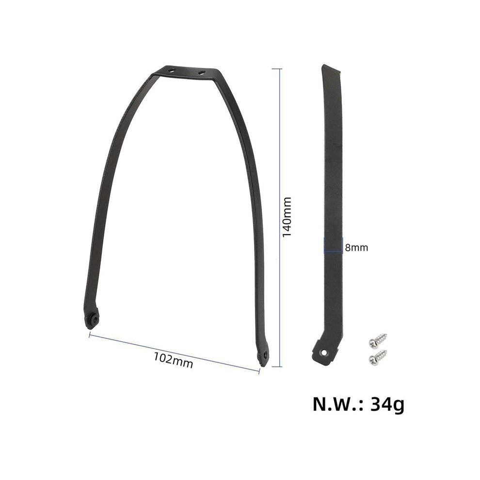 For 4 Pro Scooter Rear With Taillight And Bracket, Rear Mudguard Assembly For Mijia 4 Pro Electric Scooter 6034214821155