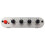 2X Stereo Mixer (4 Input ,1 Output ) Individually Controls Board DIY Headphones Amplifier Case DC12V 10