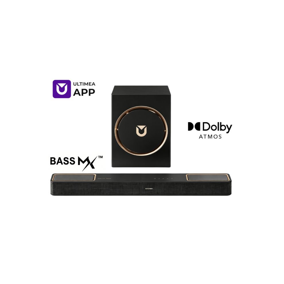 Ultimea Skywave Series 3.1.2Ch Dolby Atmos Soundbar With 6.5" Subwoofer For Home Theater, Bluetooth Soundbar For Tv, Hdmi Earc, Skywave F30 Boom 6978897885830