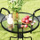 Outsunny Five-Piece Steel Patio Set, with Glass 8