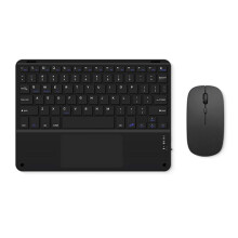 Touchpad Keyboard with Mouse for PC Tablet Gaming Wireless Keyboard Black