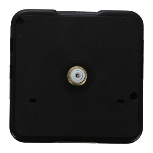 DIY Clock Metal Texture  Wall Clock Retro Wall Clock movement Accessories Black 2