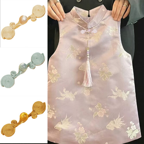 Håndlavede jadeperleknapper til cheongsam – 1 stk. 1